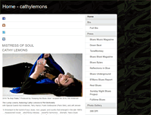 Tablet Screenshot of cathylemons.com